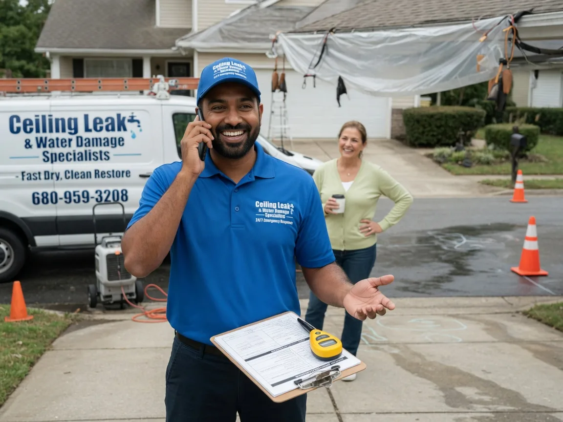 Ceiling Leak Cleanup Oceanport, NJ FAQs